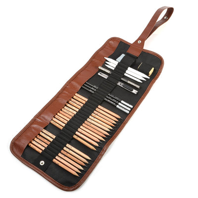 Marco 28 in 1 Sketch Drawing Pencil Kit - goldylify.com