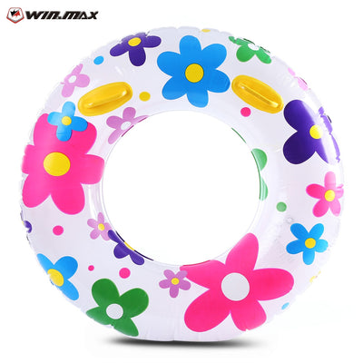 WINMAX Inflatable Stylish Swim Tube Swimming Ring Flower Design - goldylify.com