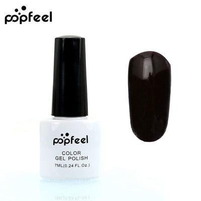 Popfeel 12 Colors Naked Series Lasting LED UV Gel Manicure Nail Polish - goldylify.com