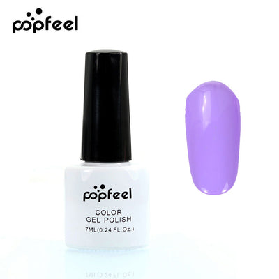 Popfeel 8 Colors Pink Series Lasting  LED UV Gel Manicure Nail Polish - goldylify.com