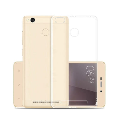 Luanke Transparent TPU Soft Case for Xiaomi Redmi 3 Pro Ultra Thin Phone Protector - goldylify.com