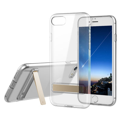 ROCK Ultra Thin TPU Slim with Kickstand Protective Back Cover Case for iPhone 7 - goldylify.com