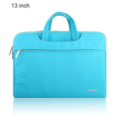 SSIMOO S818 2 in 1 Dot Pattern Laptop Bag Tablet Zipper Pouch Sleeve for MacBook 13 inch - goldylify.com