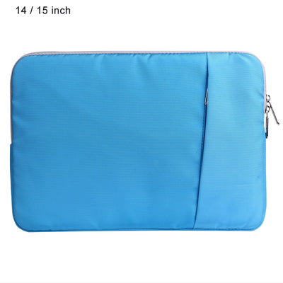 SSIMOO Shockproof Nylon Fabric Laptop Bag Tablet Pouch Sleeve for MacBook 14 / 15 inch - goldylify.com