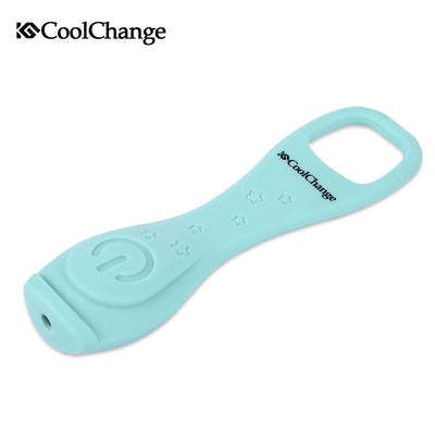 CoolChange Silicone Night Cycling Front Gear Warning LED Light for Mountain Road Bike - goldylify.com