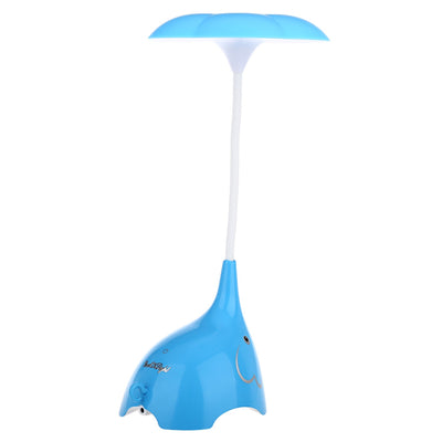 YouOKLight Cute Elephant DC 5V 0.8W Eye-protection Touch Control 3 Dimmable Levels LED Desk Lamp - goldylify.com