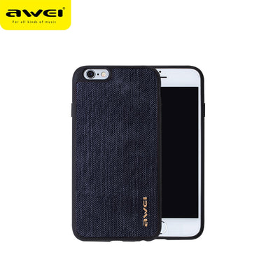 Awei FB - 6S Jeans Soft TPU Protective Back Cover for iPhone 6 Plus / 6S Plus 5.5 inch - goldylify.com