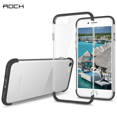 ROCK Cheer Series Case Transparent TPU Protective Back Cover for iPhone 7 - goldylify.com