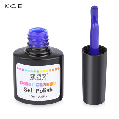 KCE Waterproof Lasting Bright Colorful Temperature Change Gel Nail Polish - goldylify.com