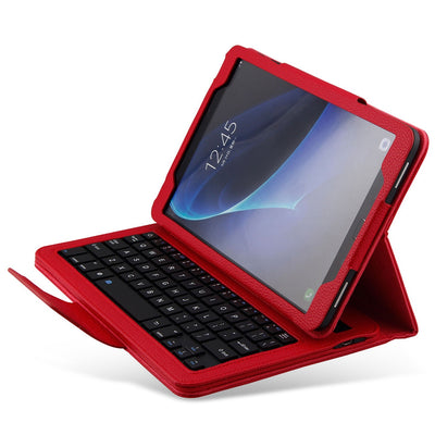 PU Leather Bluetooth Keyboard Case for Samsung Galaxy Tab A 10.1 ( T580 ) - goldylify.com