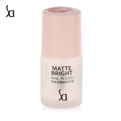 SD Long Lasting Matte Satin Bright Double Effect Healthy Plant Nail Polish Makeup Tools - goldylify.com