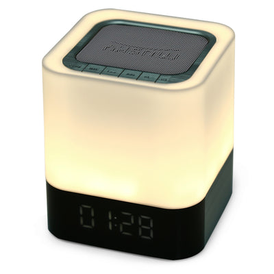 MUSKY DY28 Portable Wireless Bluetooth Stereo Speaker Handsfree AUX Audio Input LED Time Display Alarm Model - goldylify.com