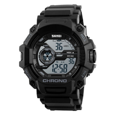 Mens Digital Date Waterproof LED Military Army Sport Wrist Watch - goldylify.com