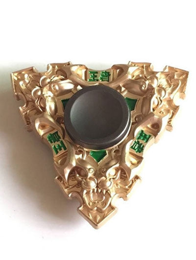 Dragon Triangle Stress Relief Toy Finger Spinner Gyro - goldylify.com