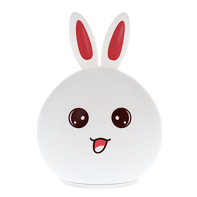 LED Lovely Rabbit Colorful Silicone Portable Night Light - goldylify.com