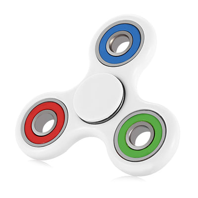 Colorful Trilateral Pattern ABS Hand Spinner Steel Bearings - goldylify.com