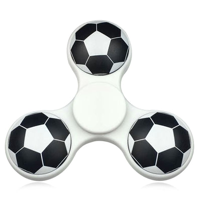 Fiddle Toy Soccer Pattern Finger Gyro Fidget Spinner - goldylify.com