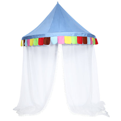 Bed Canopy Round Hoop Netting Children Play Tent - goldylify.com