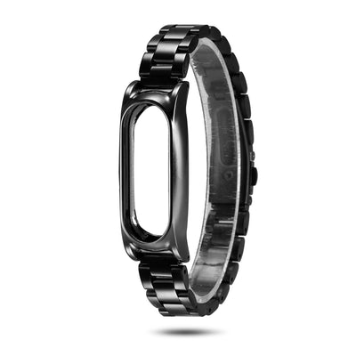 Stainless Steel Magnetic Wristband Replacement Strap for Xiaomi Mi Band 2 - goldylify.com