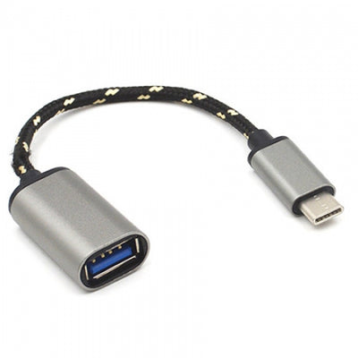 Type-C OTG Male to USB 2.0 Female OTG Adapter - goldylify.com