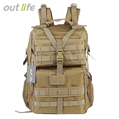 Outlife 068 45L Large Capacity Backpack for Hiking Camping Trekking - goldylify.com