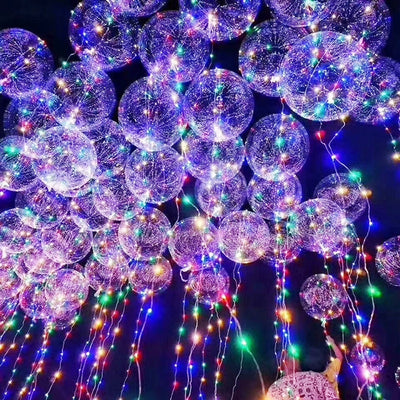 Bobo Balloon LED String Light Battery Powered for Christmas Party Decoration - goldylify.com