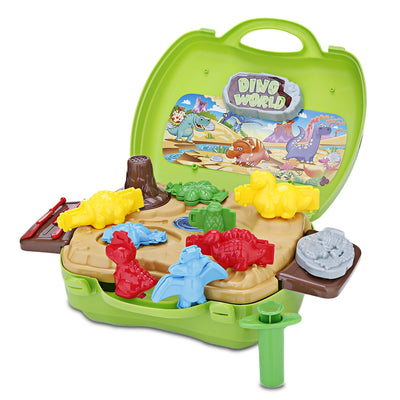 BOWA Kids Play Set Dough Suitcase Toy Potable in Carrying - goldylify.com