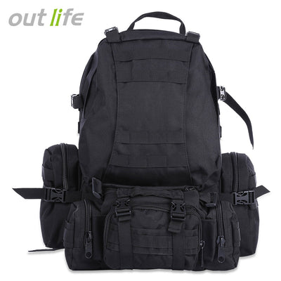 Outlife 50L Multifunction Molle Camouflage Backpack for Outdoor Sport Climbing Hiking Camping - goldylify.com