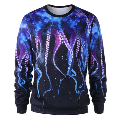 Octopus Galaxy Sweatshirt - goldylify.com