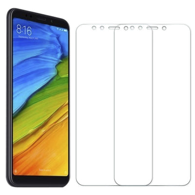 gocomma 2PCS Screen Protector for Xiaomi Redmi 5 Plus HD Full Coverage High Clear Premium Tempered Glass - goldylify.com