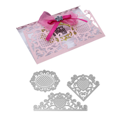 Lace Style Metal Cutting Dies Set for Greeting Card Cover - goldylify.com