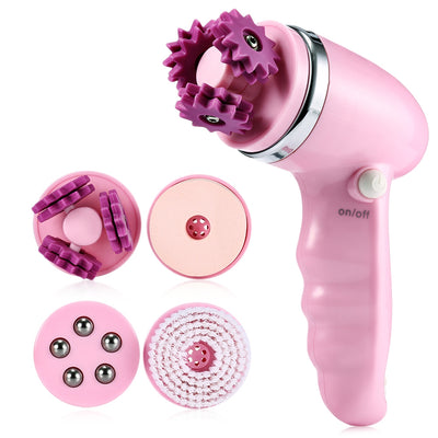 4 in 1 Electric Face Cleaner Facial Exfoliator Beauty Massager - goldylify.com