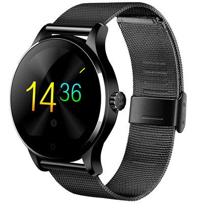 K88H MTK2502 Bluetooth Smart Watch Heart Rate Track Wristwatch - goldylify.com