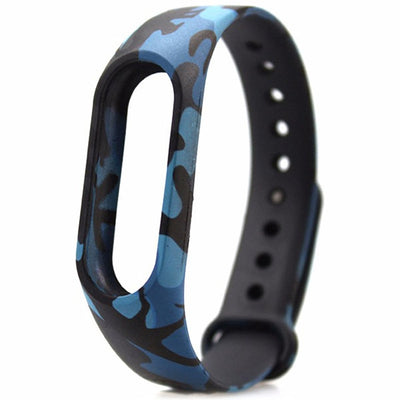 Camouflage Pattern Watch Strap for Xiaomi Mi Band 2 - goldylify.com