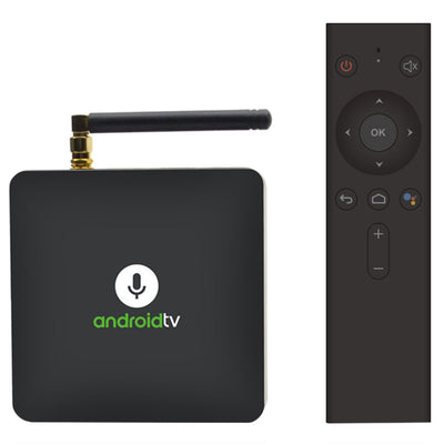 MECOOL KM8 Google Certified Android TV Box with Voice Remote Amlogic S905X Android 8.0 2GB RAM + 16GB ROM VP9 HDR10 Dolby Audio Support Youtube 4K - goldylify.com