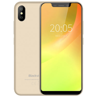 Blackview A30 3G Phablet 5.5 inch Android 8.1 MTK6580A Quad Core 1.3GHz 2GB RAM 16GB ROM 8.0MP + 0.3MP Rear Camera Face ID 2500mAh Detachable - goldylify.com