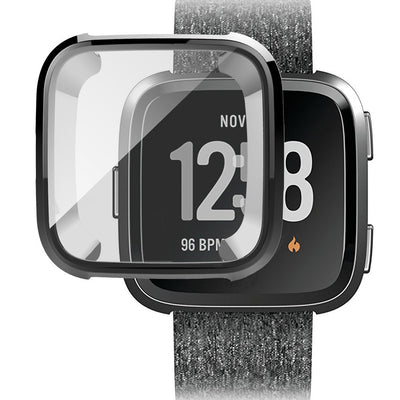 Case for Fitbit Versa Smart Watch Plating Full Protect Cover Soft TPU - goldylify.com