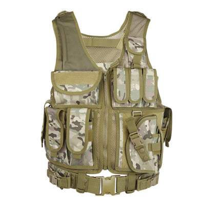 Hunting Tactical Molle Paintball Combat Soft Vest - goldylify.com