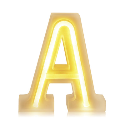 Small Letter Number LED Lamp Light Wedding Party Home Decoration - goldylify.com