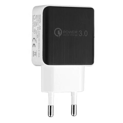 QC3.0 Quick Charge 3A USB EU Plug Mini Travel Charger - goldylify.com