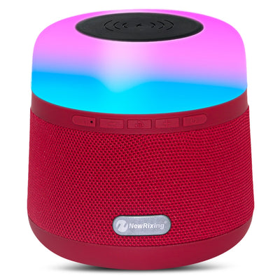 NewRixing NR - 3500 LED Bluetooth Stereo Speaker Wireless Charger Camping Lamp - goldylify.com