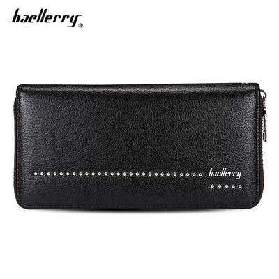 Baellerry Wallet Card Slots Long Large Capacity Men Clutch Bag - goldylify.com