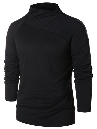 Raglan Sleeve Button Pullover Sweater - goldylify.com