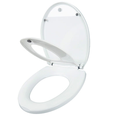 Round Adult Toilet Seat with Child Potty Training Cover - goldylify.com