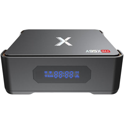 A95X Max TV Box Amlogic S905X2 / Android 8.1 / 2.4G + 5G WiFi / 1000Mbps / BT4.2 / Support 2.5 inch SSD / HDD - goldylify.com