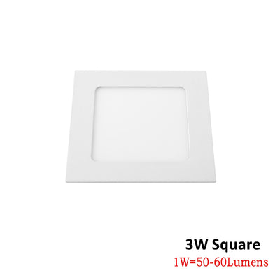 Round concealed panel light, high efficacy light bead, wide pressure - goldylify.com