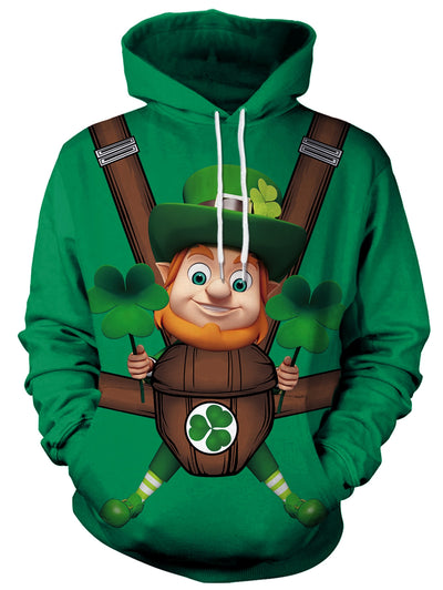3D Cartoon Printed Pullover Hoodie - goldylify.com