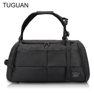 TUGUAN Men Sport Fitness Travel Bag Multifunctional Tote for Shoes Storage - goldylify.com