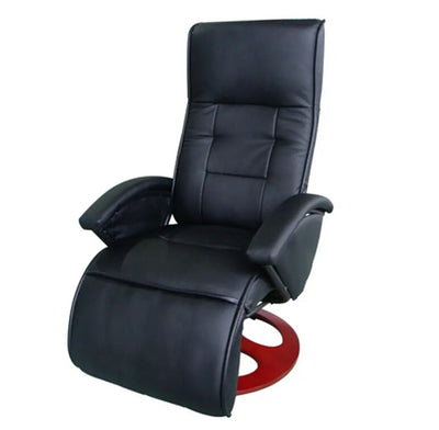 vidaXL Electric Massage Chair Synthetic Leather Black 60311 - goldylify.com