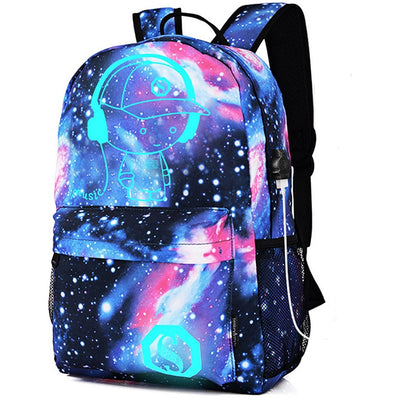 Stylish Durable Breathable Luminous Laptop Backpack for Men - goldylify.com